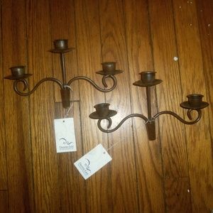 Candle Holders to stick in a bottle by Dennis East